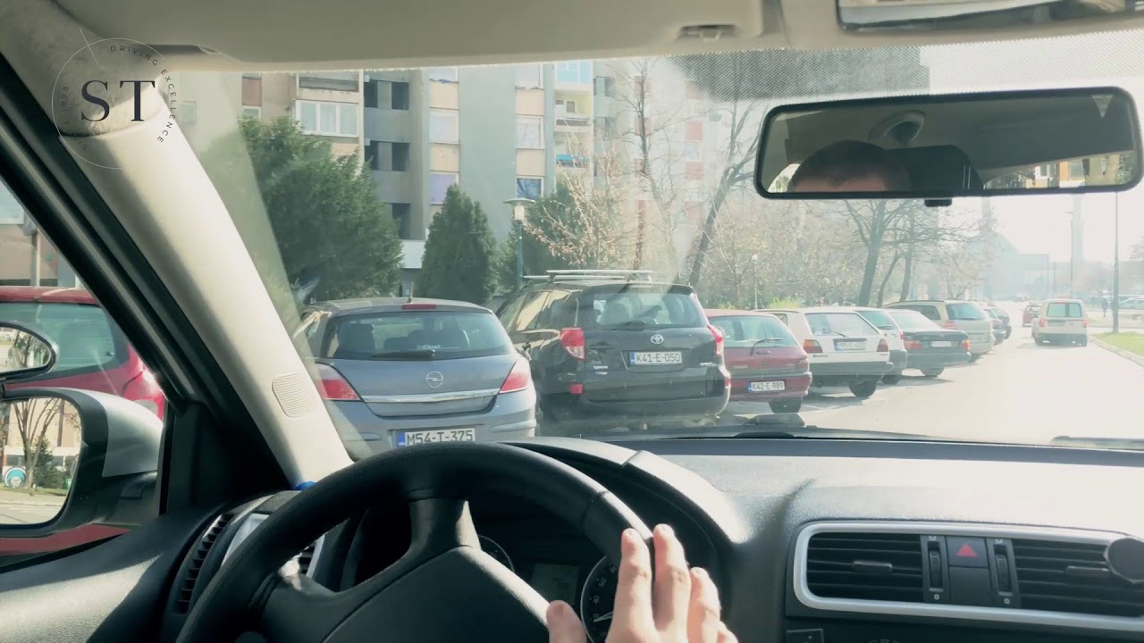 [VOZAČKI ISPIT/DETALJNO] IZLAZAK SA PARKINGA / Vozački ispit Sarajevo / AUTO&Scaron;KOLA SELECTOR TRADE