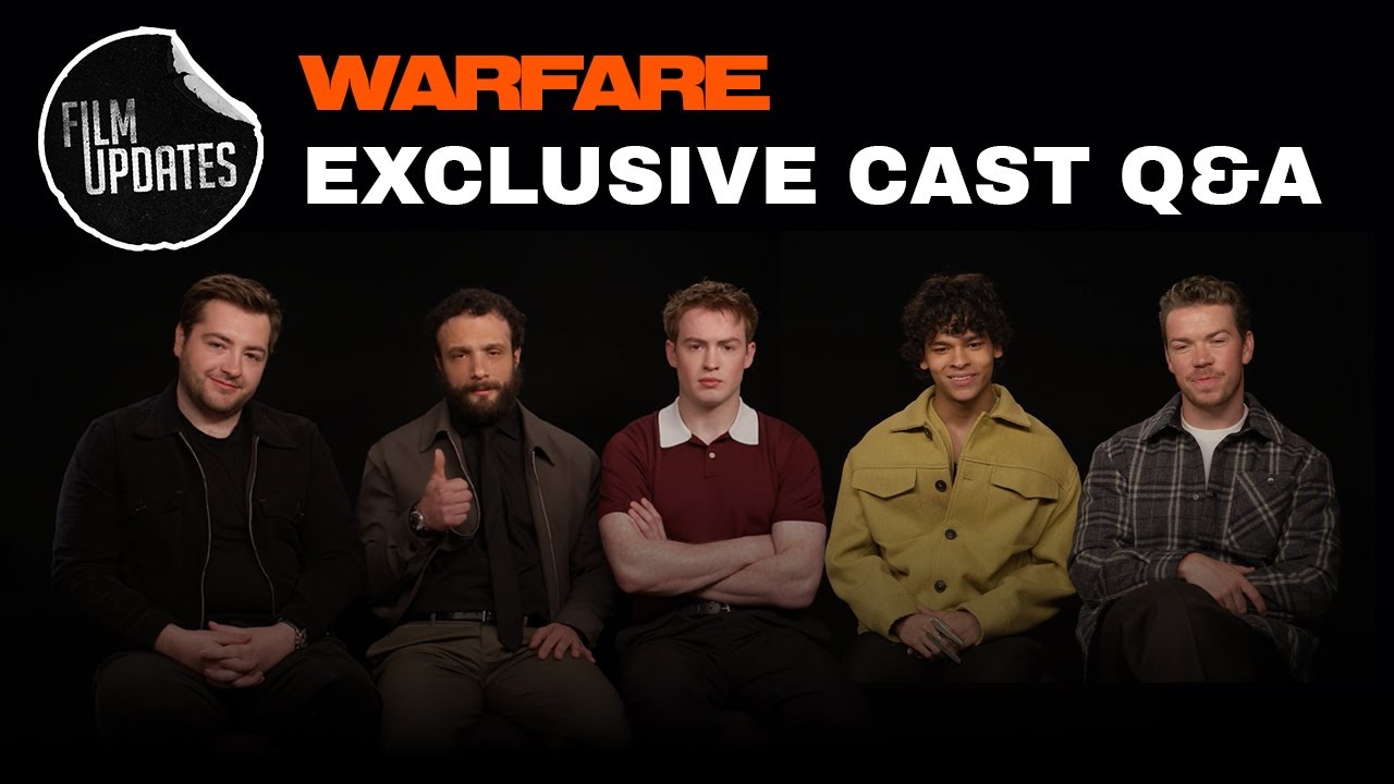 'WARFARE' Cast Interview | Film Updates Q&A