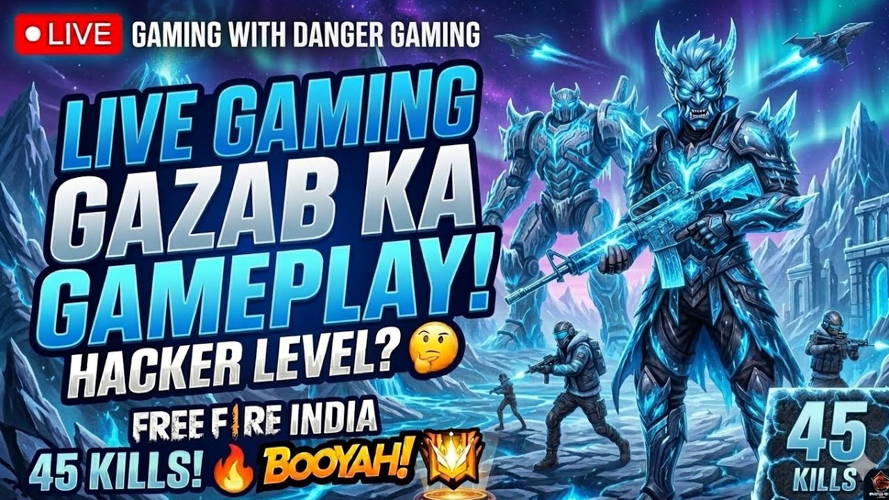 𝔻𝔸ℕ𝔾𝔼ℝ 𝔾𝔸𝕄𝕀ℕ𝔾 is live! FREE FIRE LIVE GAMING.