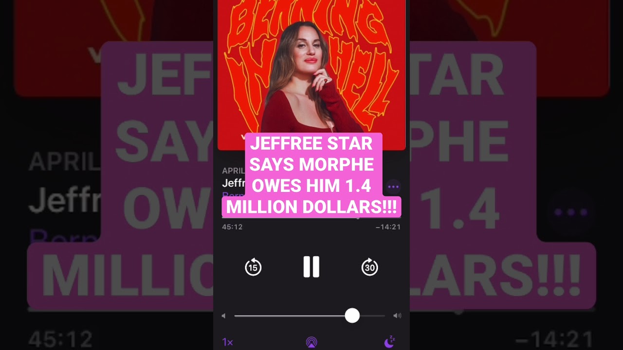 JEFFREE STAR SAYS MORPHE OWES HIM 1.4 MILLION DOLLARS!!!