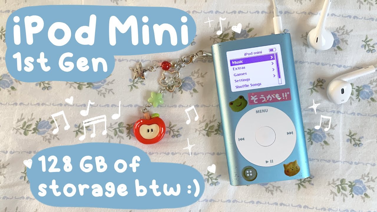 my ipod mini 1st gen in 2025 !! (tutorial + tour) 💻🎧🎀🐑
