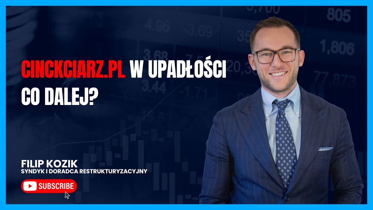 Upadłość Cinkciarz.pl – co oznacza ogłoszenie upadłości i jaka jest rola syndyka?