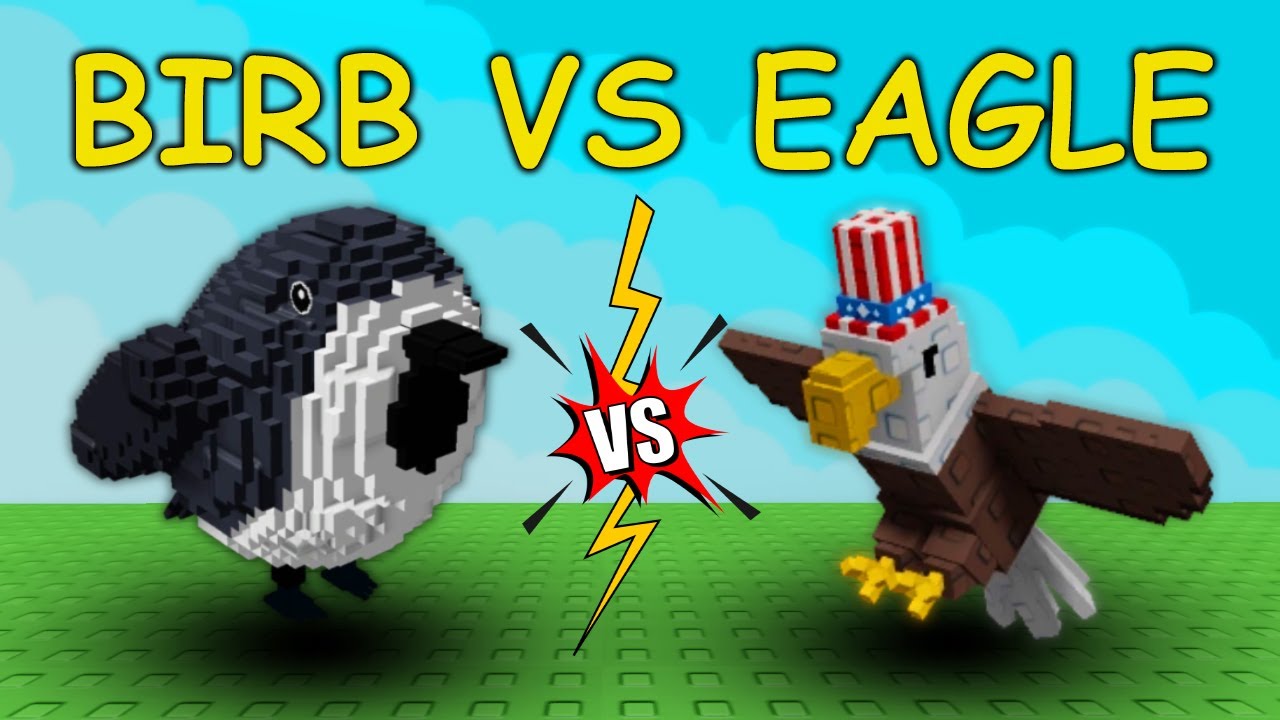 I tried Birb vs Bald Eagle on egg hatching in Grow a Garden