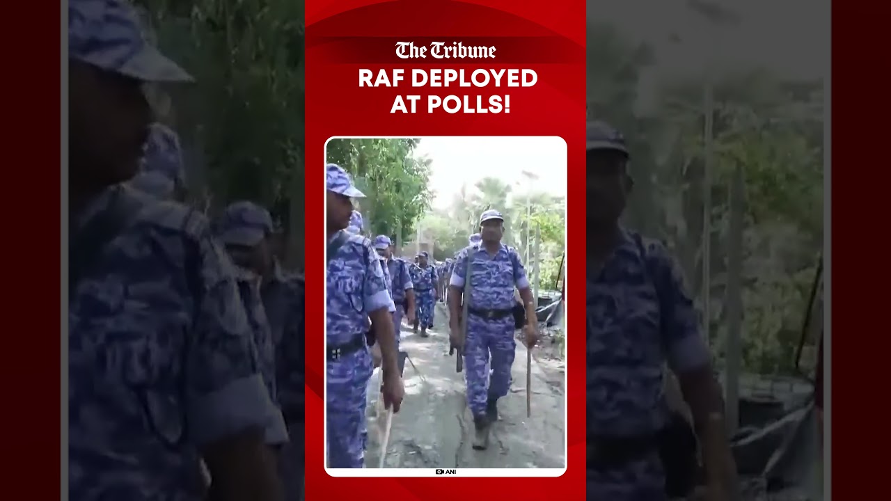RAF deployed near polling booths in Magrahat Paschim amid election tensions
