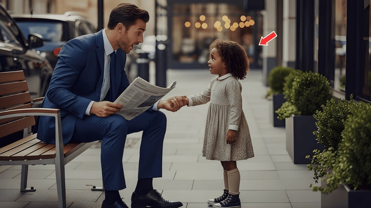 “Sir, could you pretend to be my daddy… just for one day?”The little girl pleaded with the Black CEO