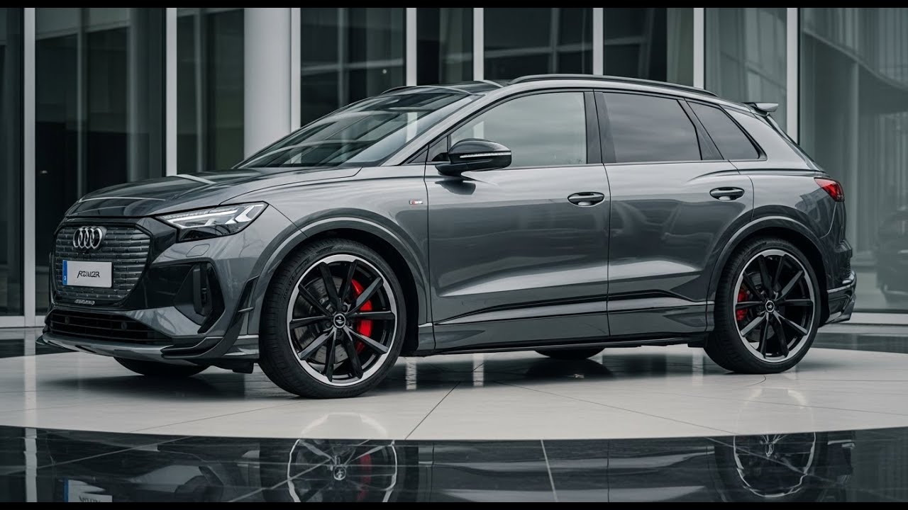 Первый взгляд на Audi Q4 e tron ​​2026 года — роскошь в сочетании с мощностью без выбросов!