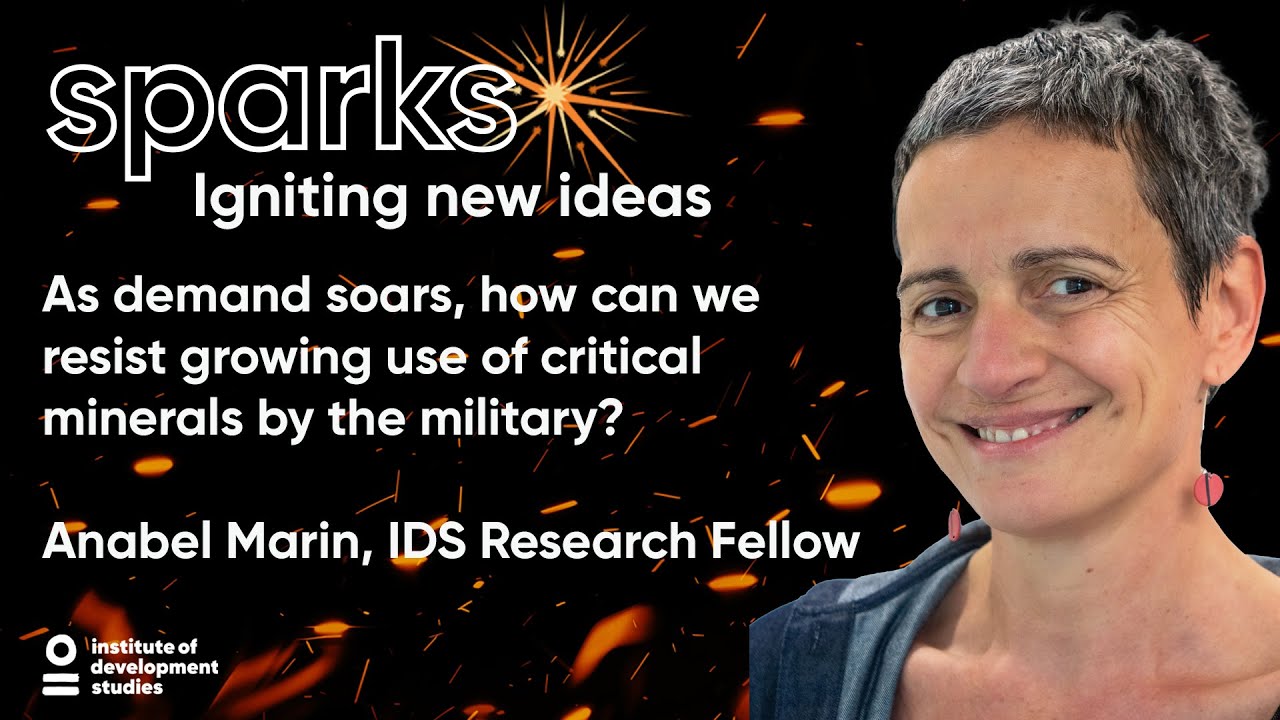Resisting the militarisation of critical minerals