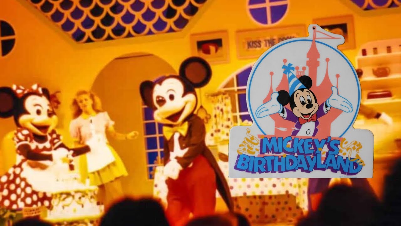 Mickeys Birthdayland Show (1989) - FULL SHOW At Walt Disney World | Magic Kingdom Park