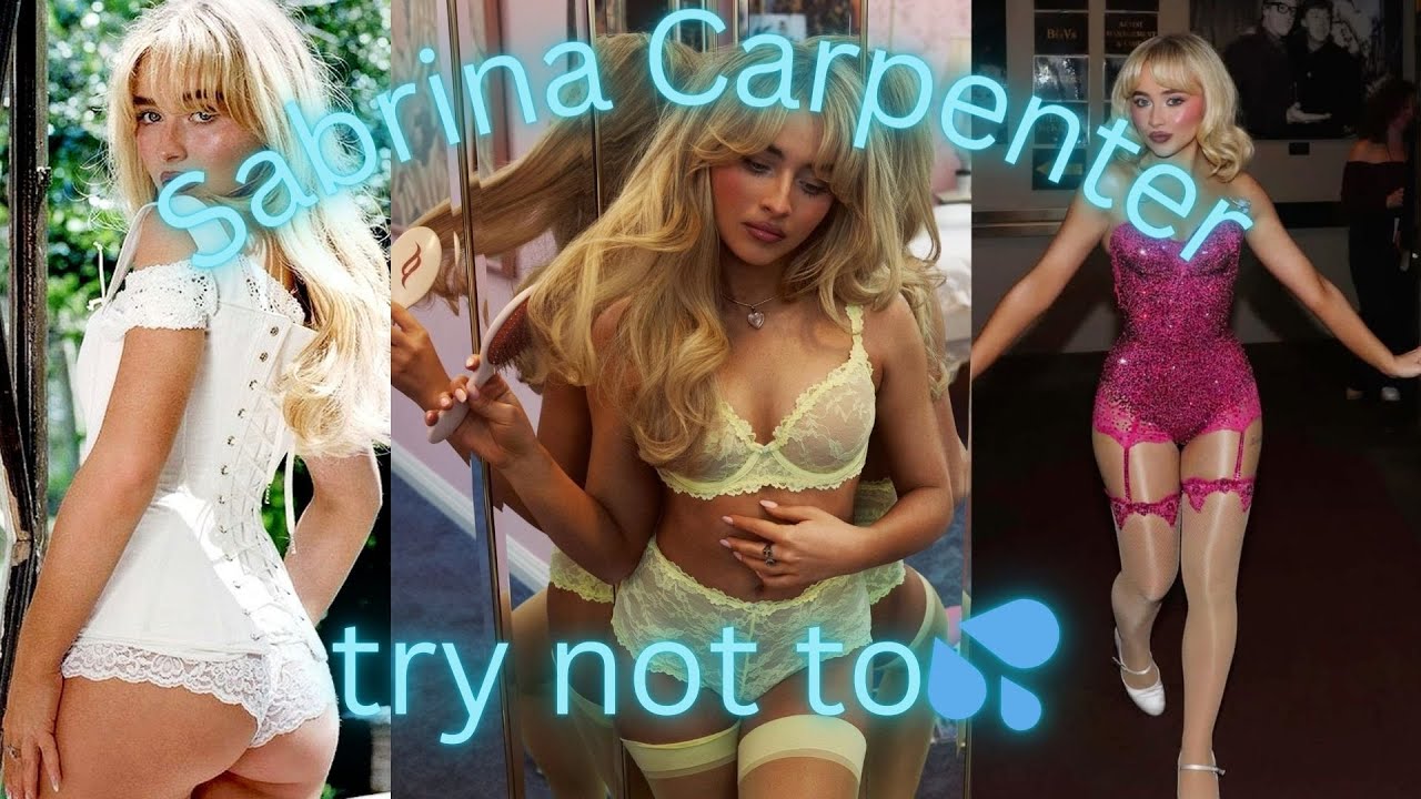 Sabrina Carpenter try not to💦 (impossible)😍