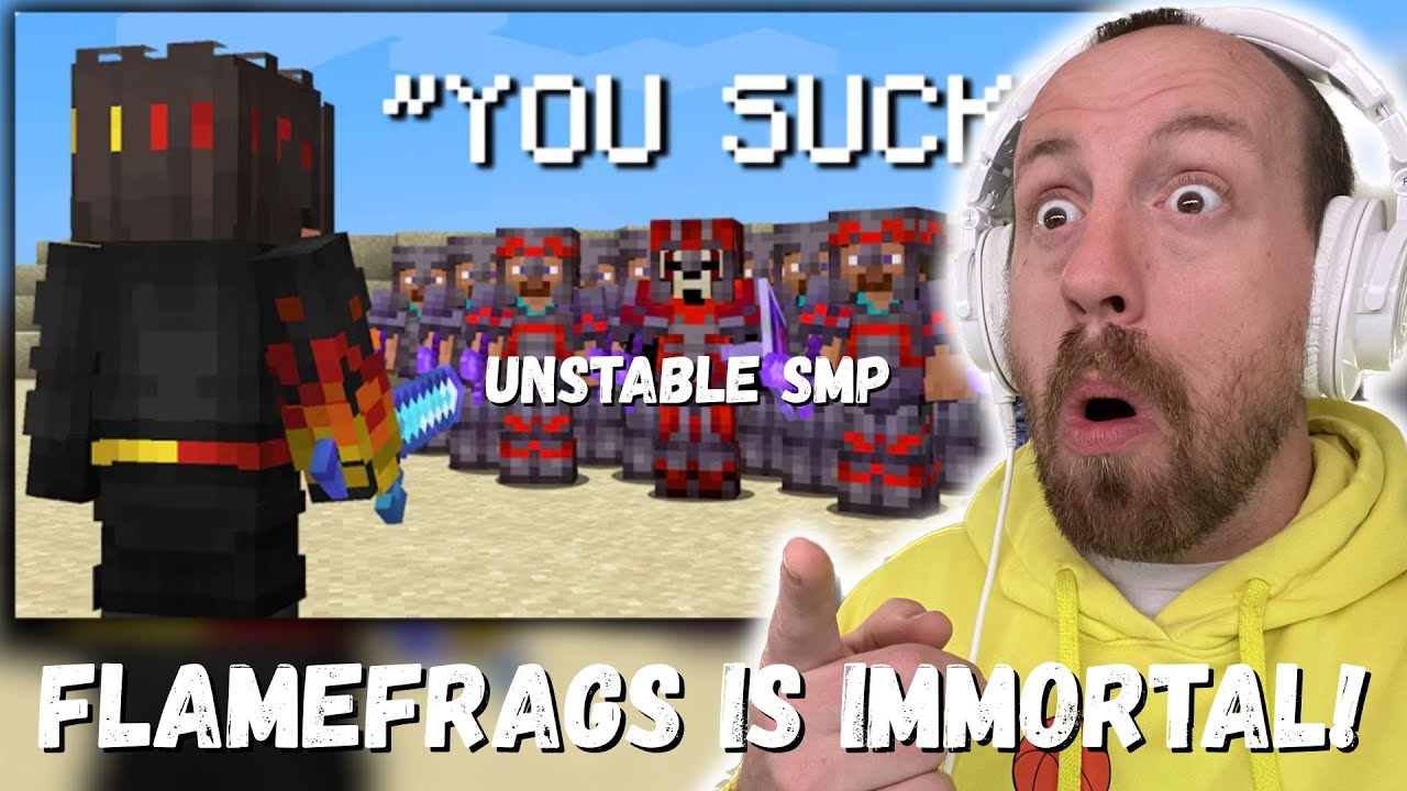 FLAMEFRAGS БЕССМЕРТЕН!!! Игрок FlameFrags в одиночку против команды Toxic Minecraft (НЕСТАБИЛЬНАЯ...