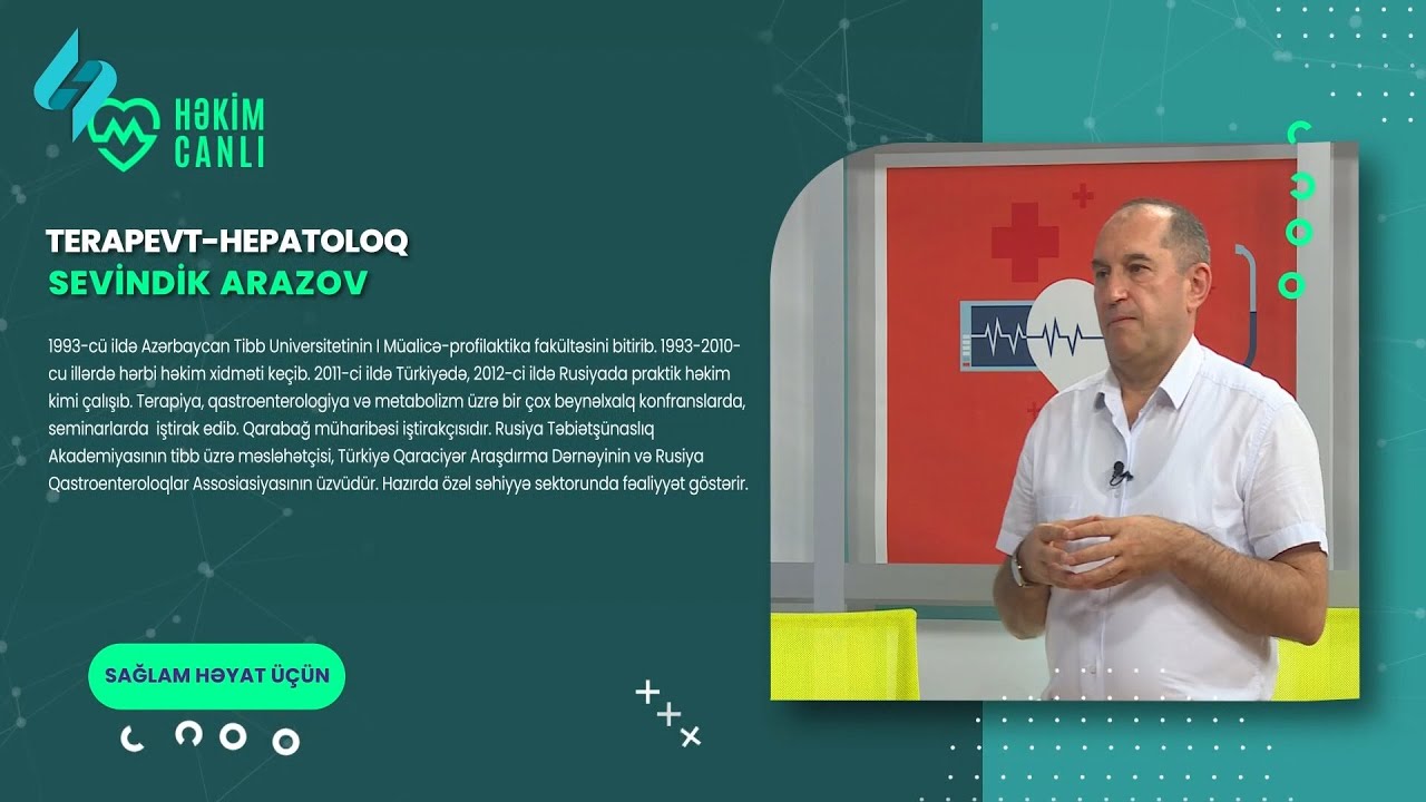 Terapevt-hepatoloq Sevindik Arazov 