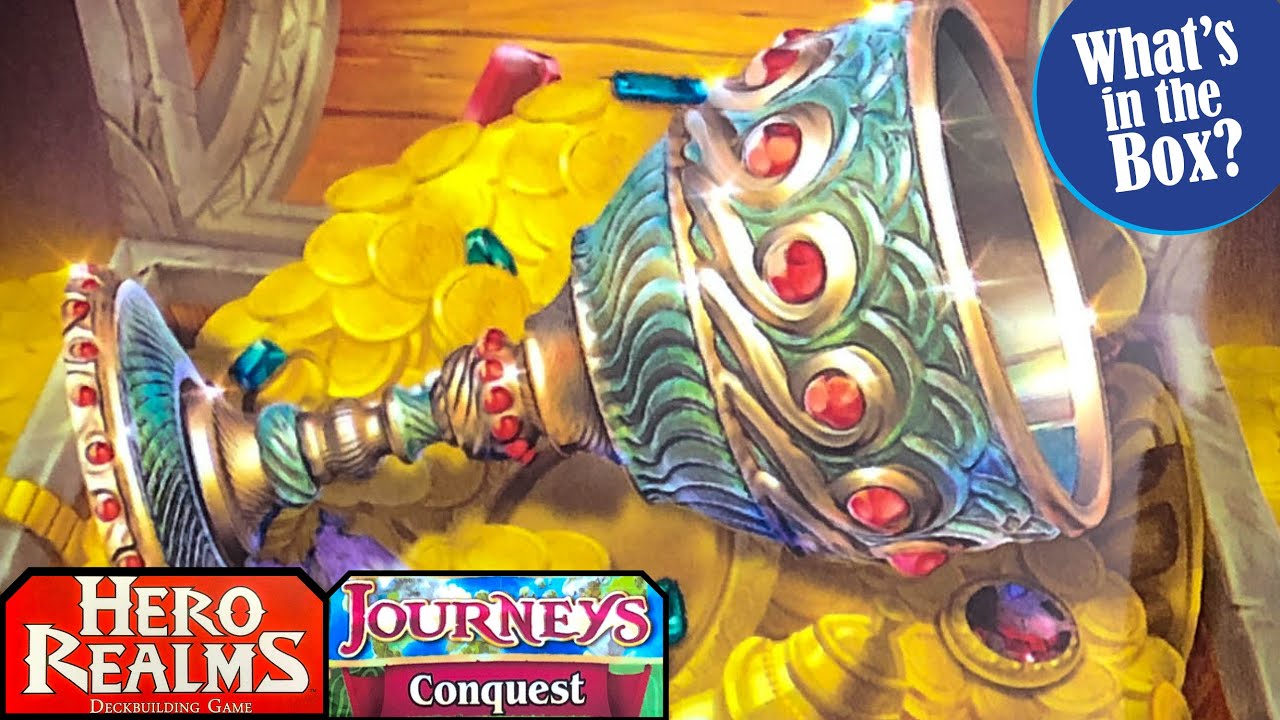Hero Realms JOURNEYS CONQUEST Pack Unboxing