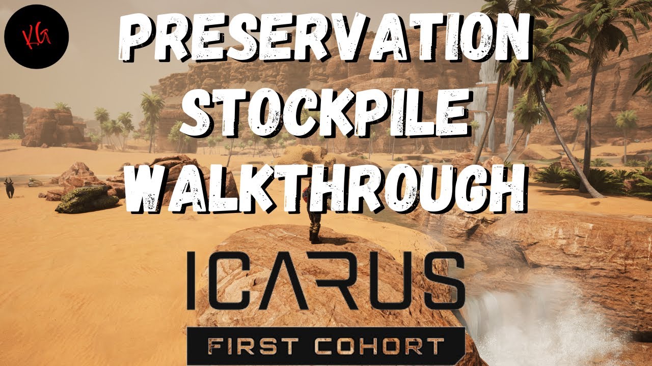 Icarus - Preservation Stockpile Mission Walkthrough