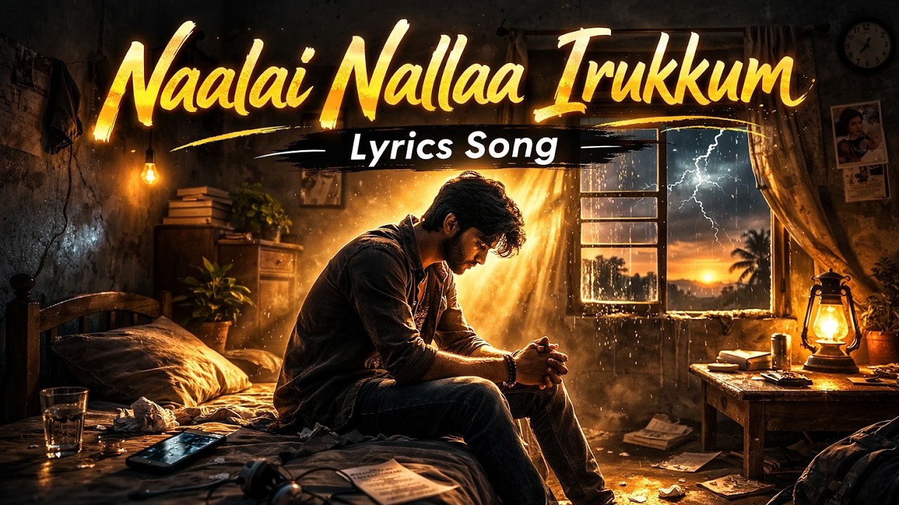 நாளை நல்லா இருக்கும் (Naalai Nalla Irukkum)| Emotional Tamil Song | Nenjukulle Paadal | lyrics video
