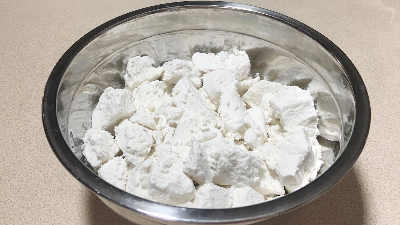 Cách Làm Tinh Bột Gạo Lọc từ Gạo Ngâm Xay - How To Homemade Rice Starch Flour