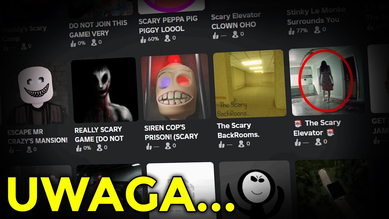 Odkryłem MROCZNĄ STRONĘ ROBLOXA... 😰