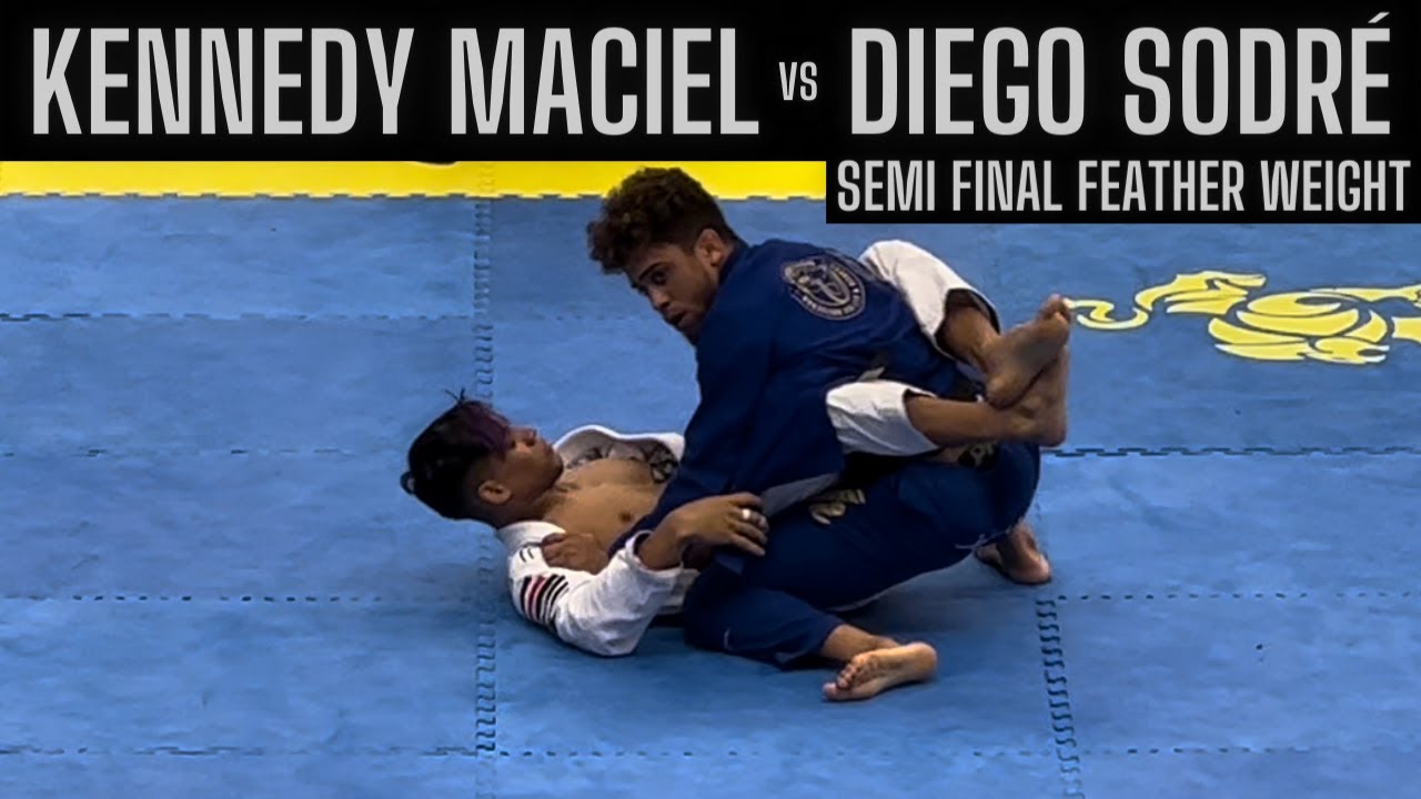 Semi Final- Kennedy Maciel vs Diego Sodré. Peso Pena Brasileiro de Jiu Jitsu 2022.