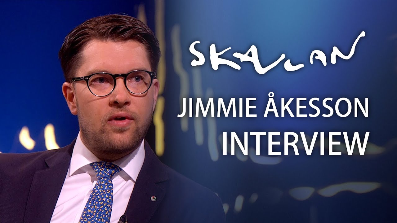 Jimmie Åkessons första framträdande efter sjukskrivningen | SVT/NRK/Skavlan