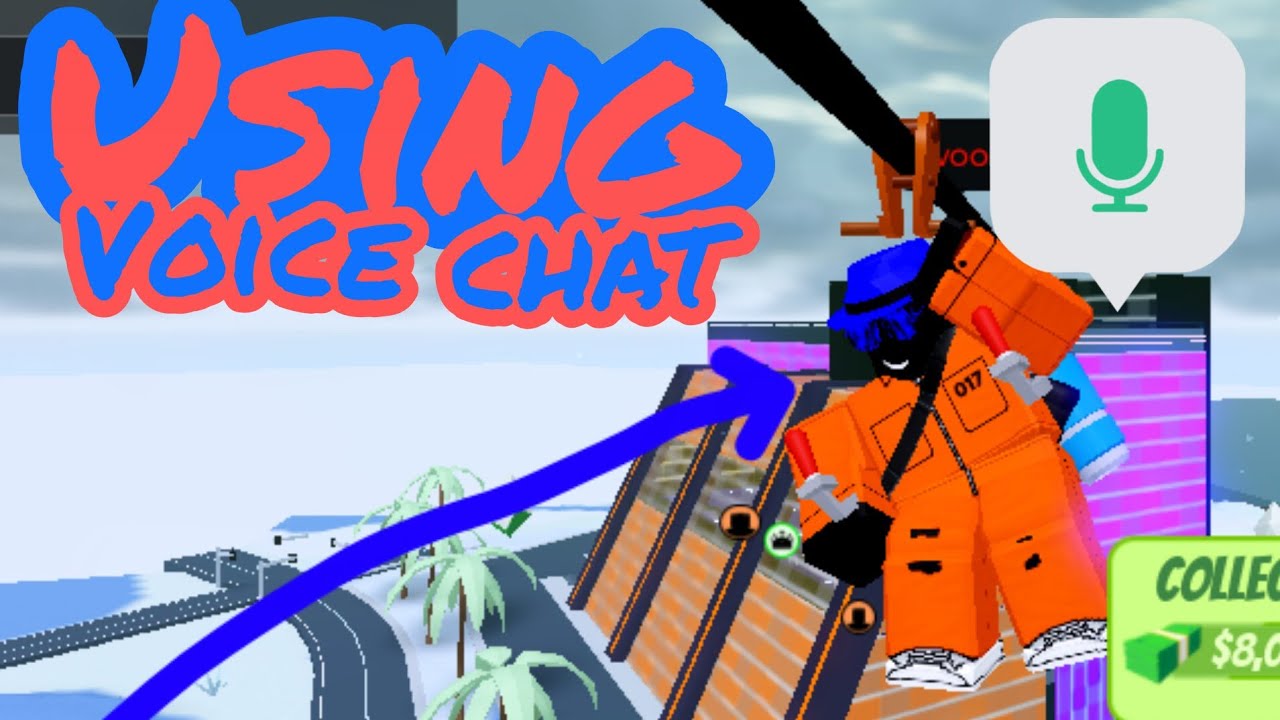 Using Voice chat for First time ROBLOX Jailbreak