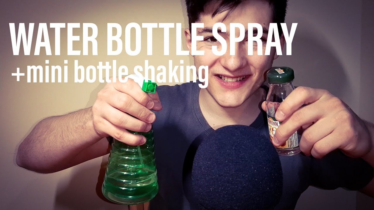 ☆ASMR☆SPRAY bottle SOUNDS+liquid shaking  (AGGRESSIVE)
