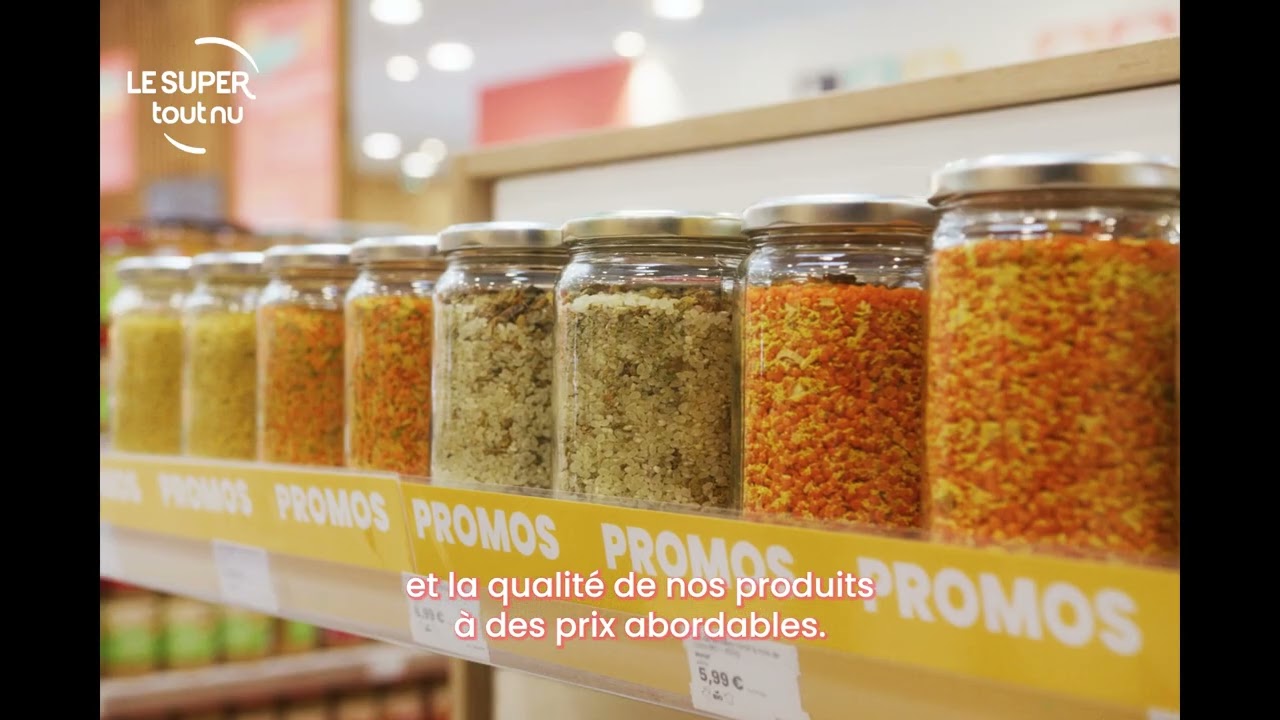 Le Super tout nu : le premier supermarché zéro déchet au monde !