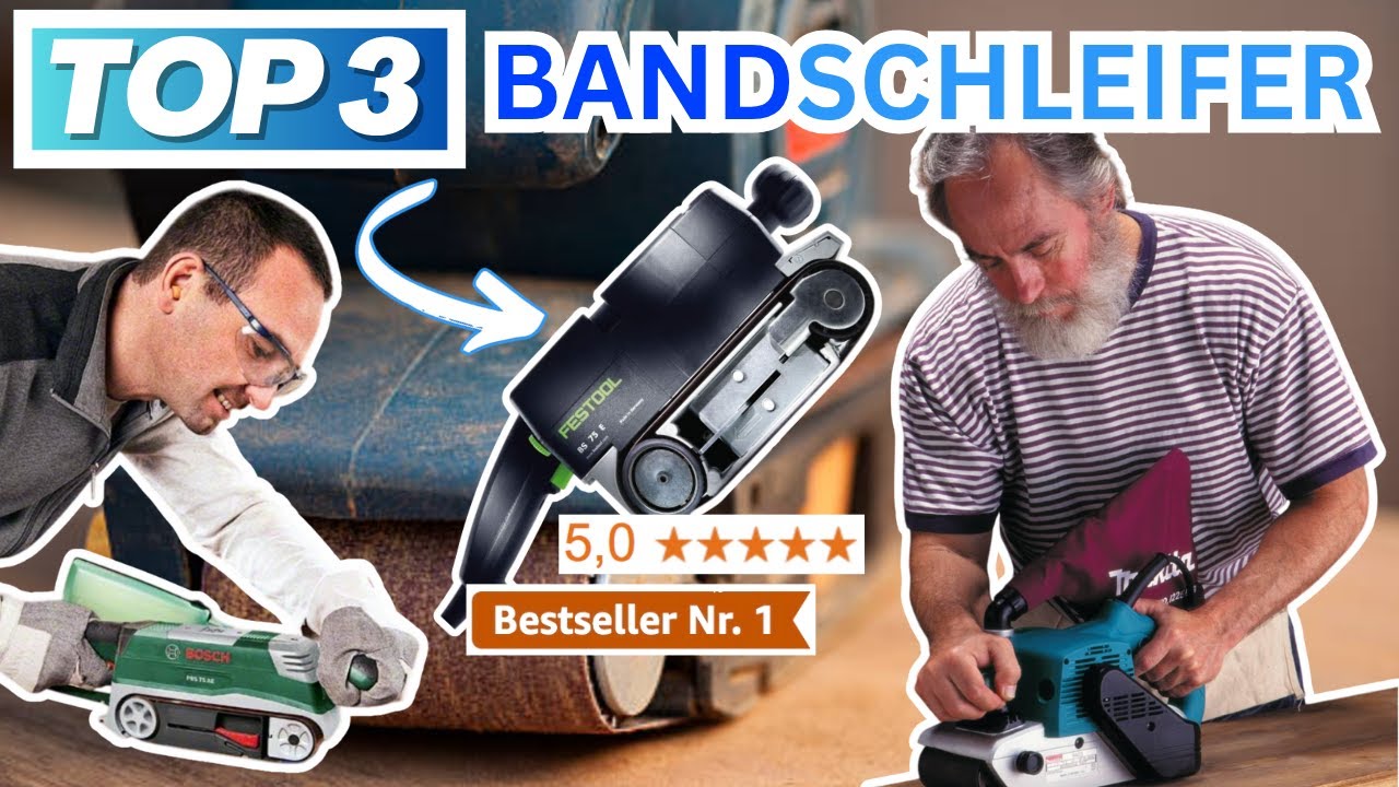 Beste BANDSCHLEIFER (Testsieger 2026) | Top 3 Bandschleifer Vergleich