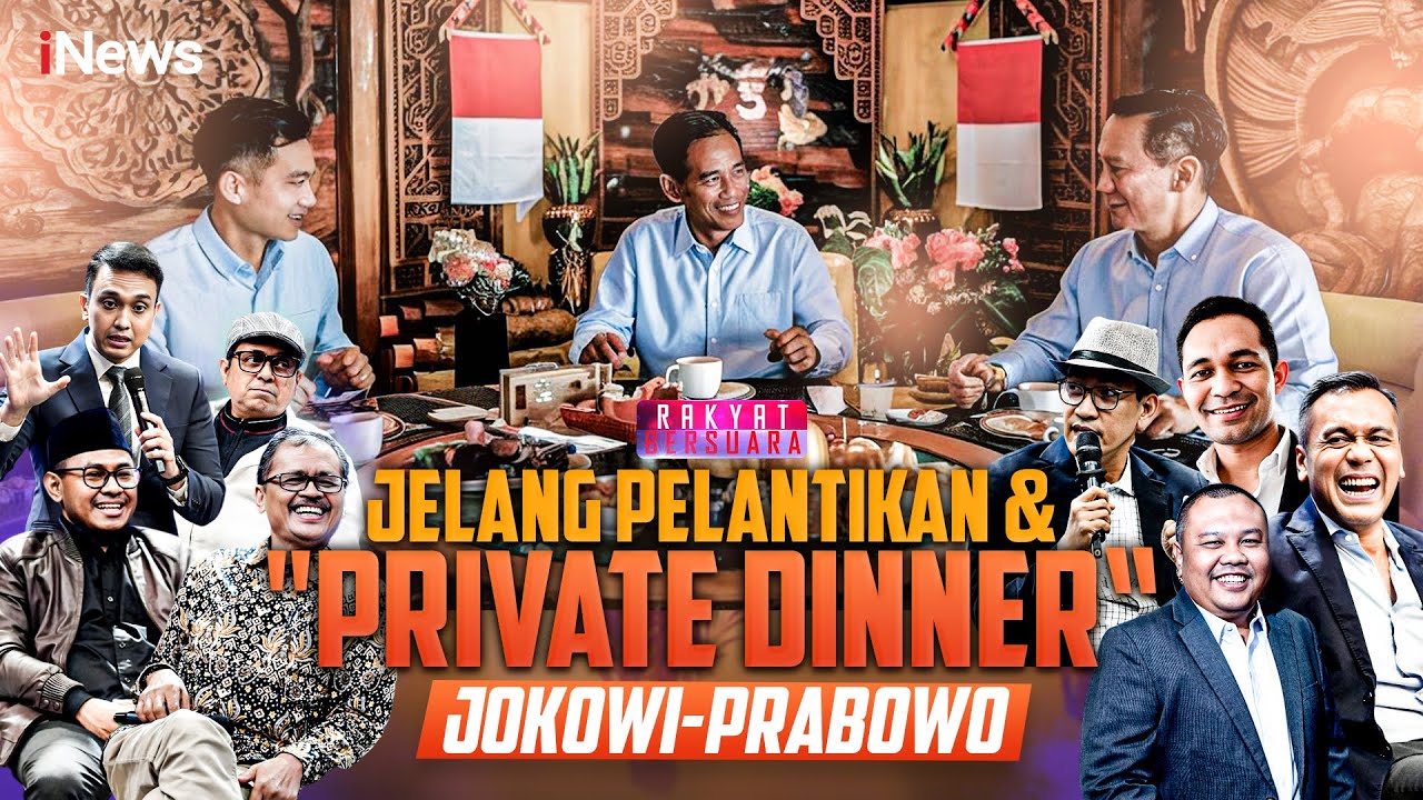 🔴[LIVE] Jelang Pelantikan & 