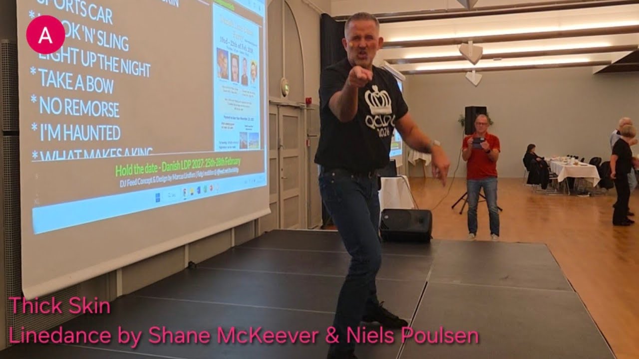 Thick Skin - Linedance by Shane McKeever & Niels Poulsen @DLDP2026
