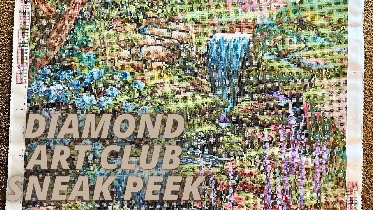 nature's melody by sandra bergeron | diamond art club sneak peek!