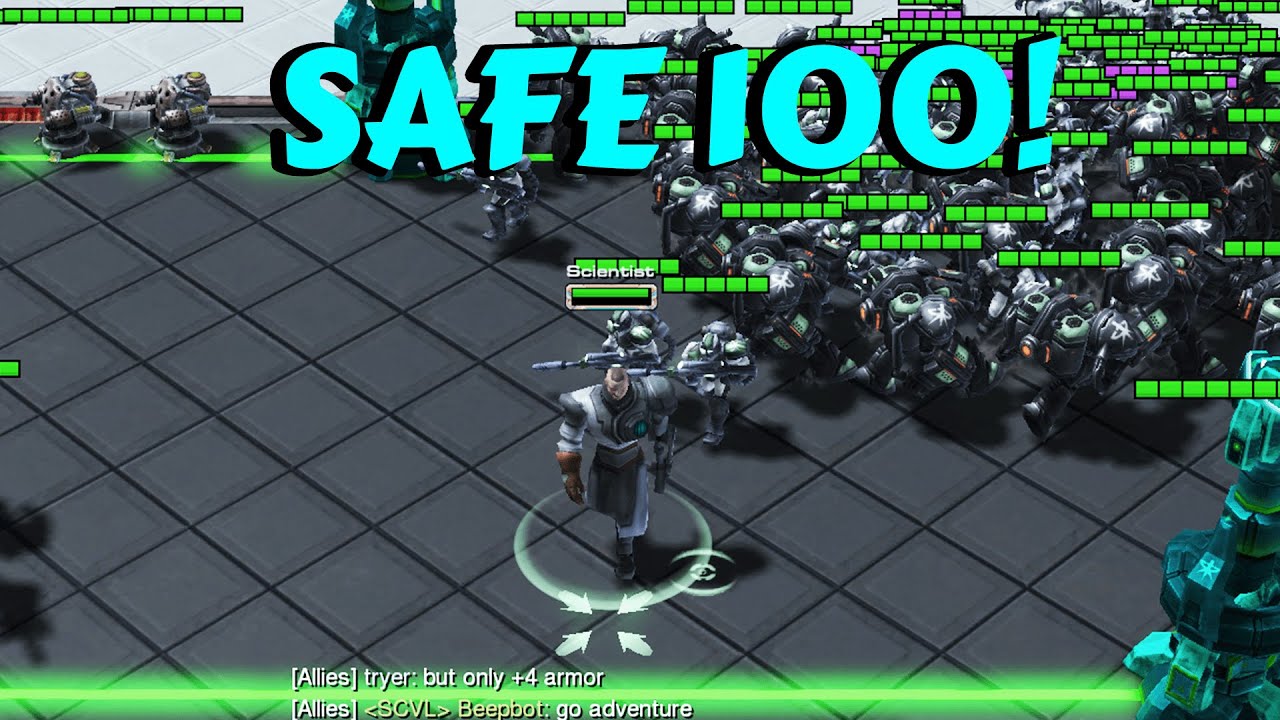 The Safest Way to Play Scientist in Kerrigan Survival!