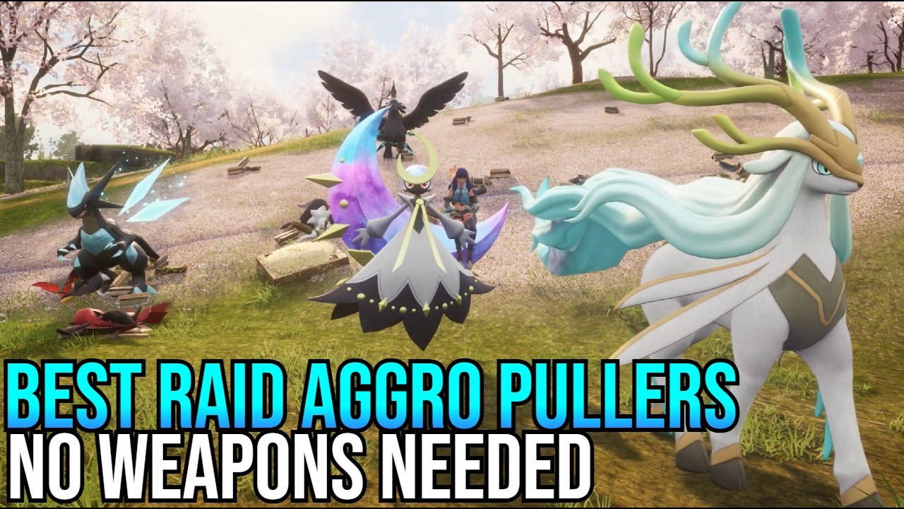 Best Raid Aggro Pullers & Supports in Palworld