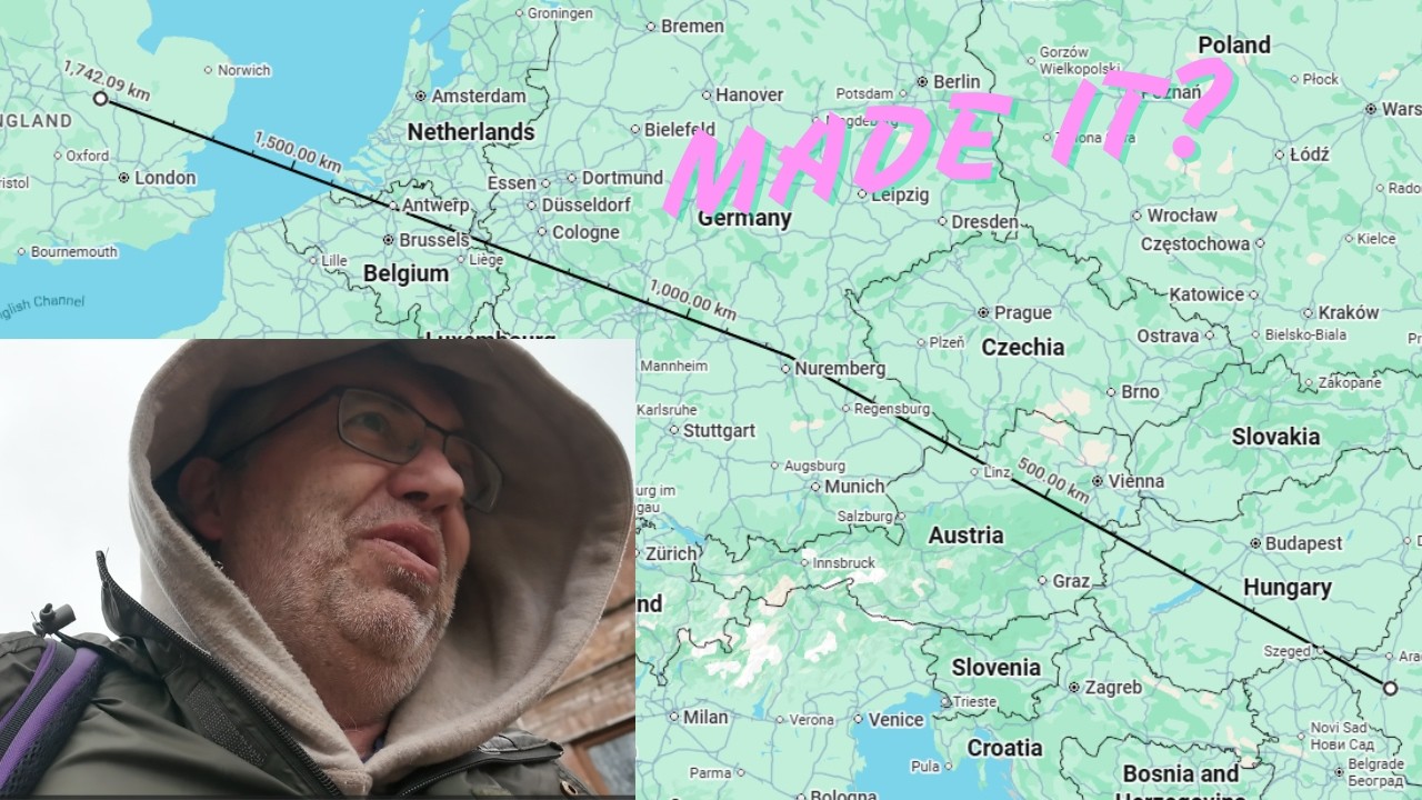 Can I Reach Romania in Time? (No Flying Challenge)