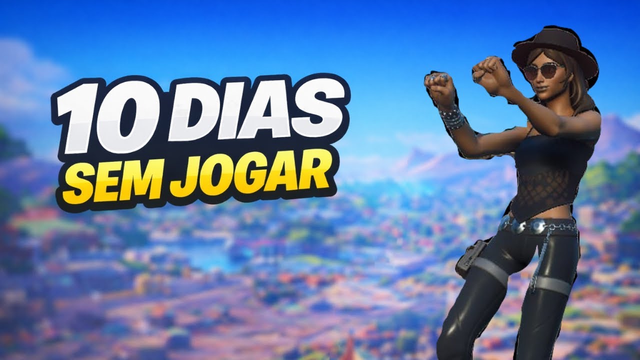 Eu fiquei 10 DIAS SEM JOGAR FORTNITE 💀🕰️