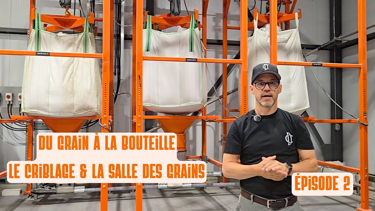 Du grain à la bouteille - EP02 (Le criblage & La salle des grains)