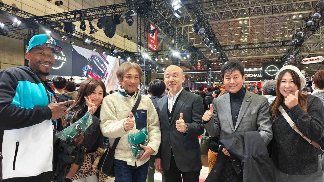 Tokyo Auto Salon- Keiko & Hiromi Tanoshī Tour- I Met Top People of Different Companies And Knowledge