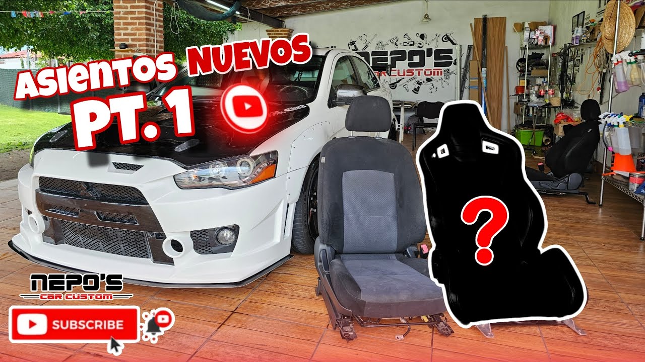 ASIENTOS DEPORTIVOS AL LANCER‼️