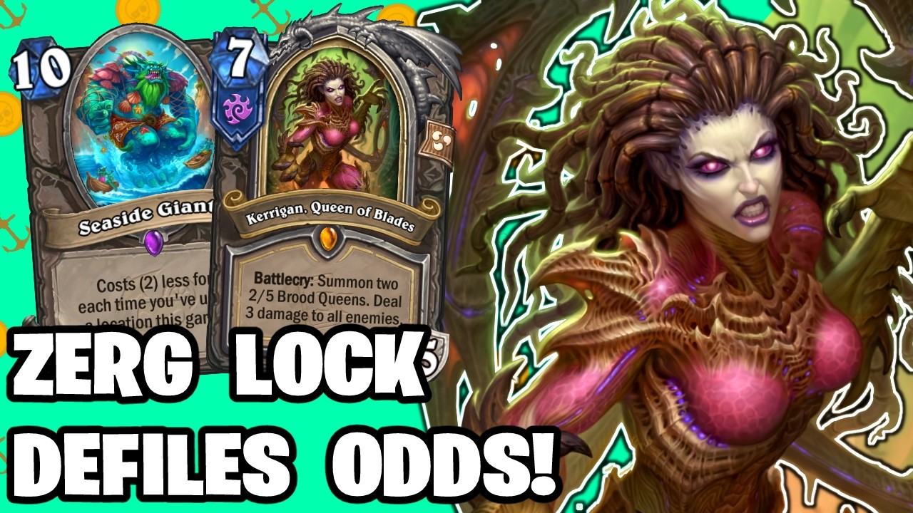 Handlock RETURNS as Zerg Warlock!?! Starcraft Hearthstone Warlock Deck