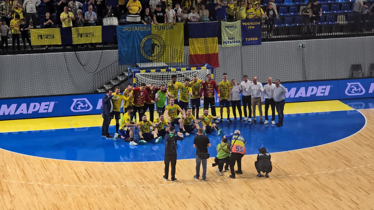 Potaissa Turda - Dinamo București 35-35. Debut fantastic în Turda Arena! (14.04.2024)