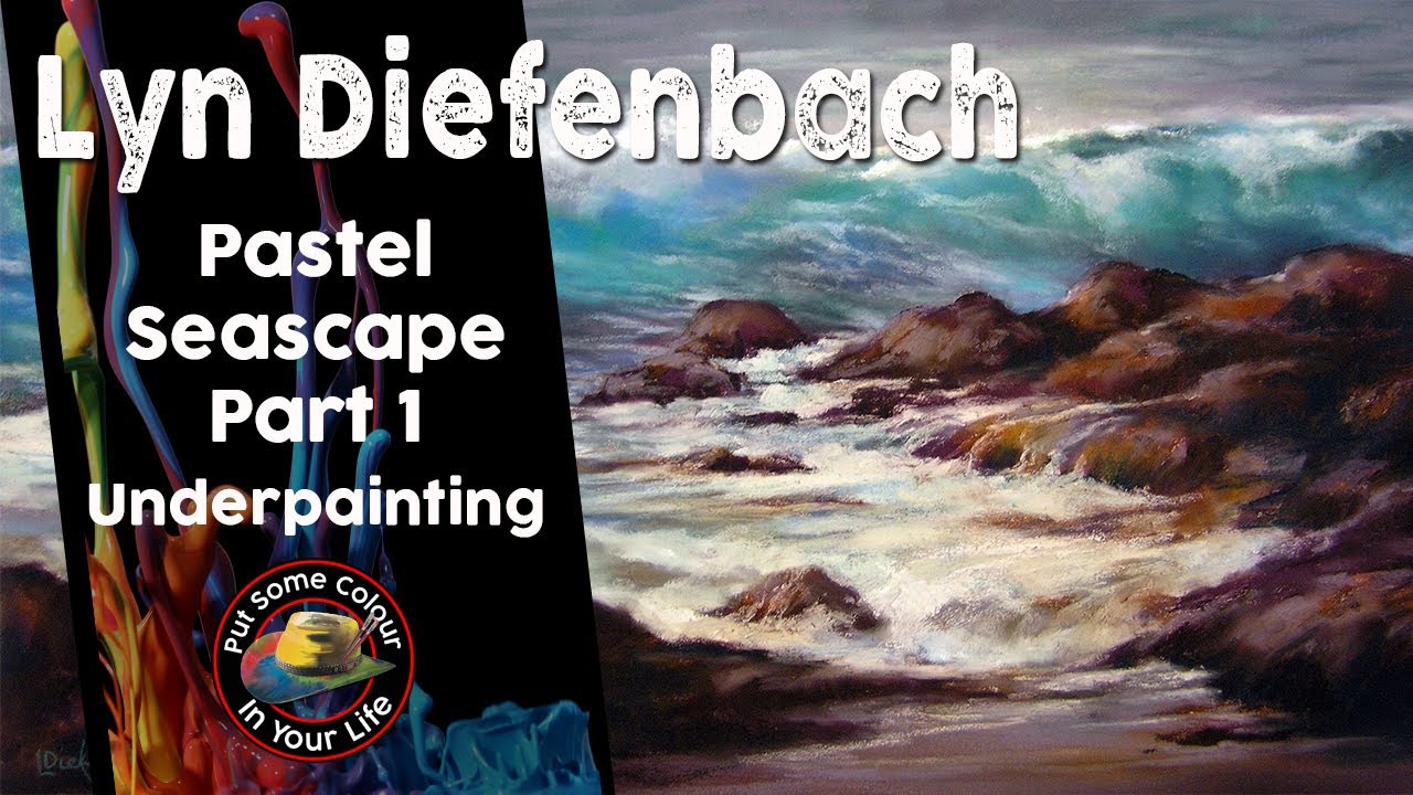 Painting a Pastel Seascape - Part 1 with Lyn Diefenbach | Colour In Your Life