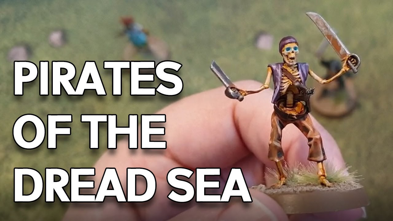 Pirates of the Dread Sea kickstarter miniatures!