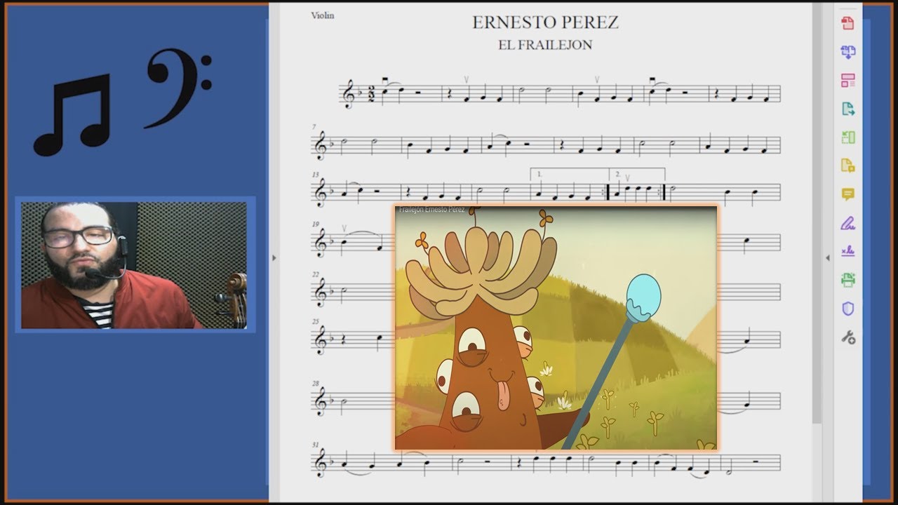 ERNESTO PEREZ #frailejon #ernestoperez #perez Versión básica #violin #viola