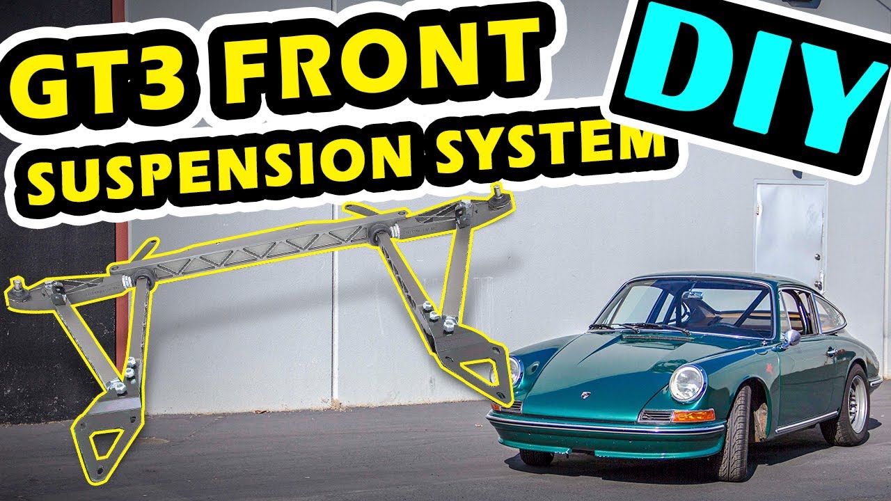GT3 Front Suspension System Installation for Porsche 911 Elephant Racing Suspension Products