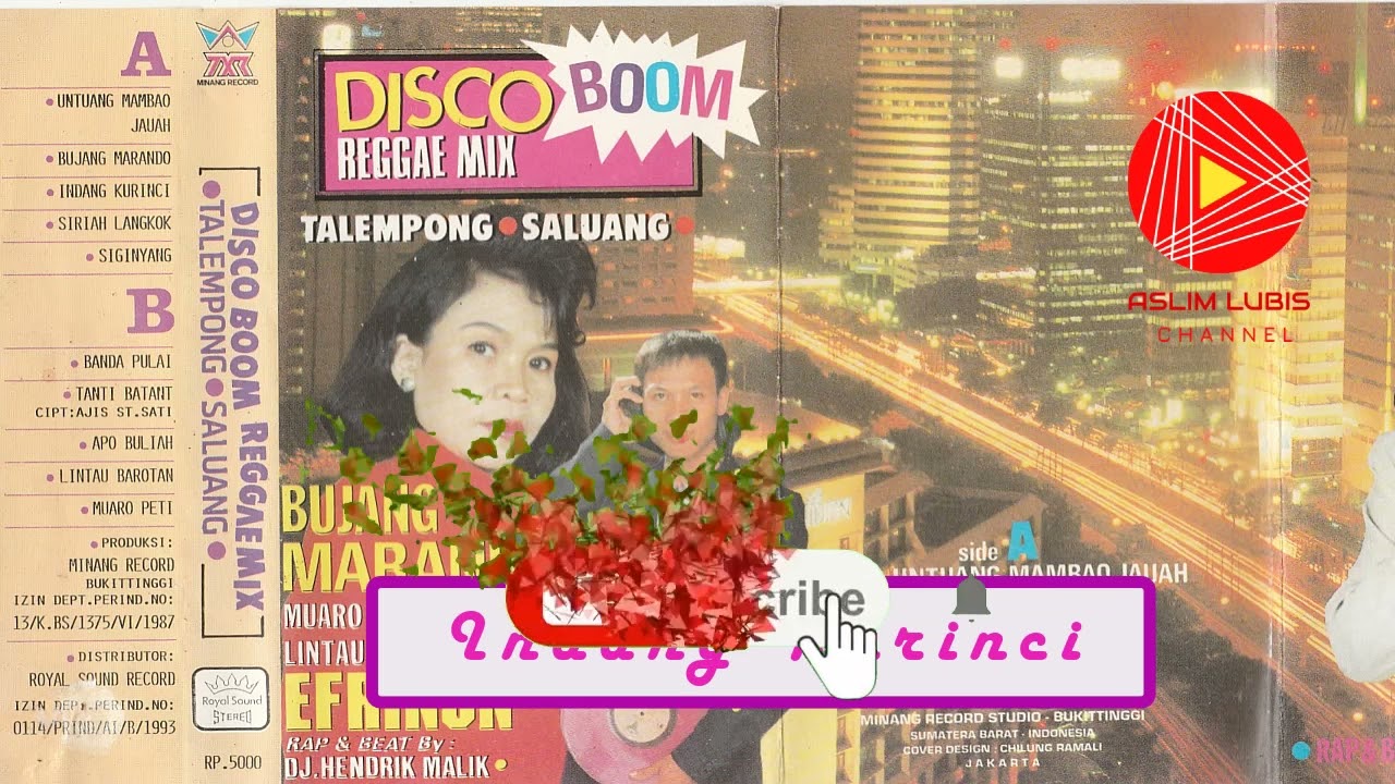 DISCO BOOM REGGAE MIX MINANG 