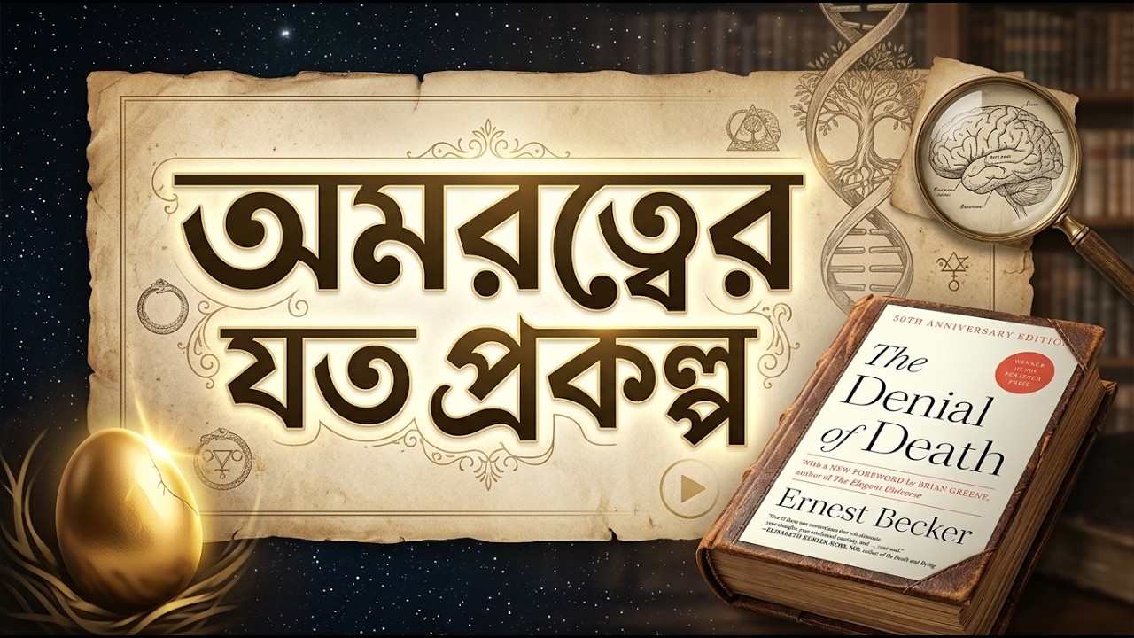 ধর্ম বিশ্বাস, শিল্প, যুদ্ধ, প্রেম, খুন - সবকিছুর শুধু এই একটি কারণ | The Denial of Death Explained