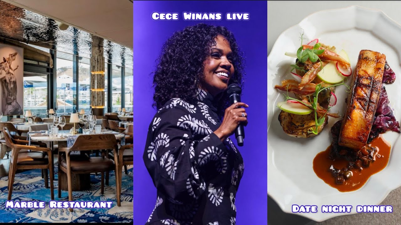 Vlog : Cece Winans Live | In My Housewife Era | Marble Restaurant Dinner | South African YouTuber 