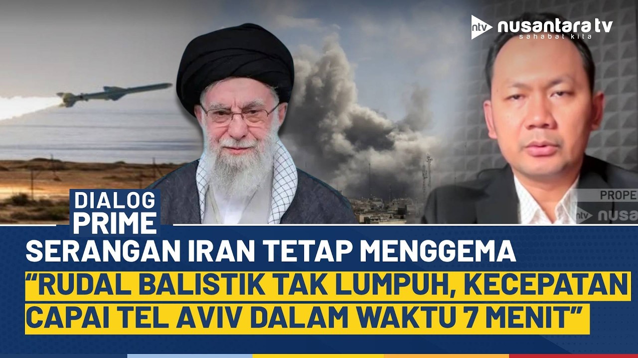 Diduga Babak Belur, Iran Justru Bangkit, Pengamat: Rudal Balistiknya Tak Lumpuh | DIALOG PRIME