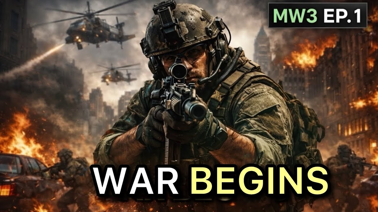 MW3 Campaign Ep1 – The War Begins (Missions 1–3)