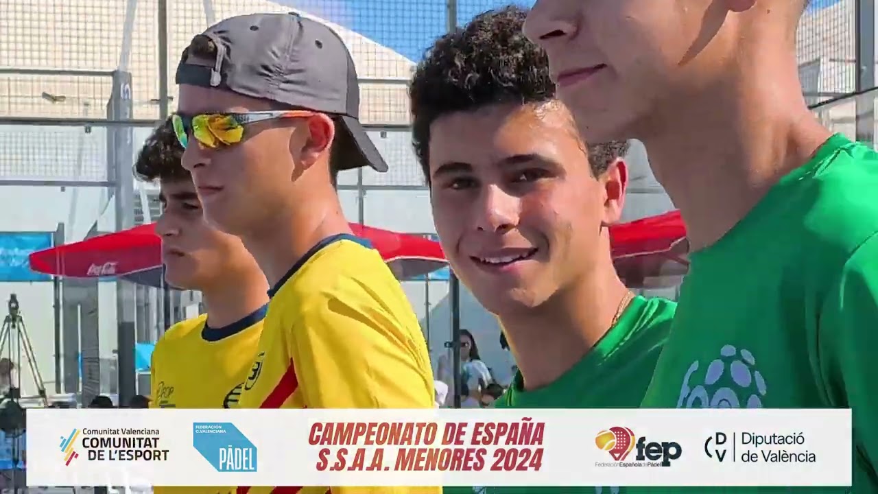 XXI Campeonato de España de pádel por selecciones autonómicas de menores Valencia 2024