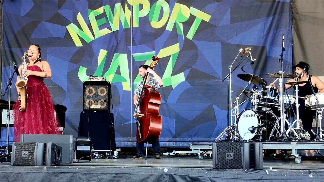 Nubya Garcia 8/2/25 Newport Jazz Festival, Ft. Adams State Park, RI