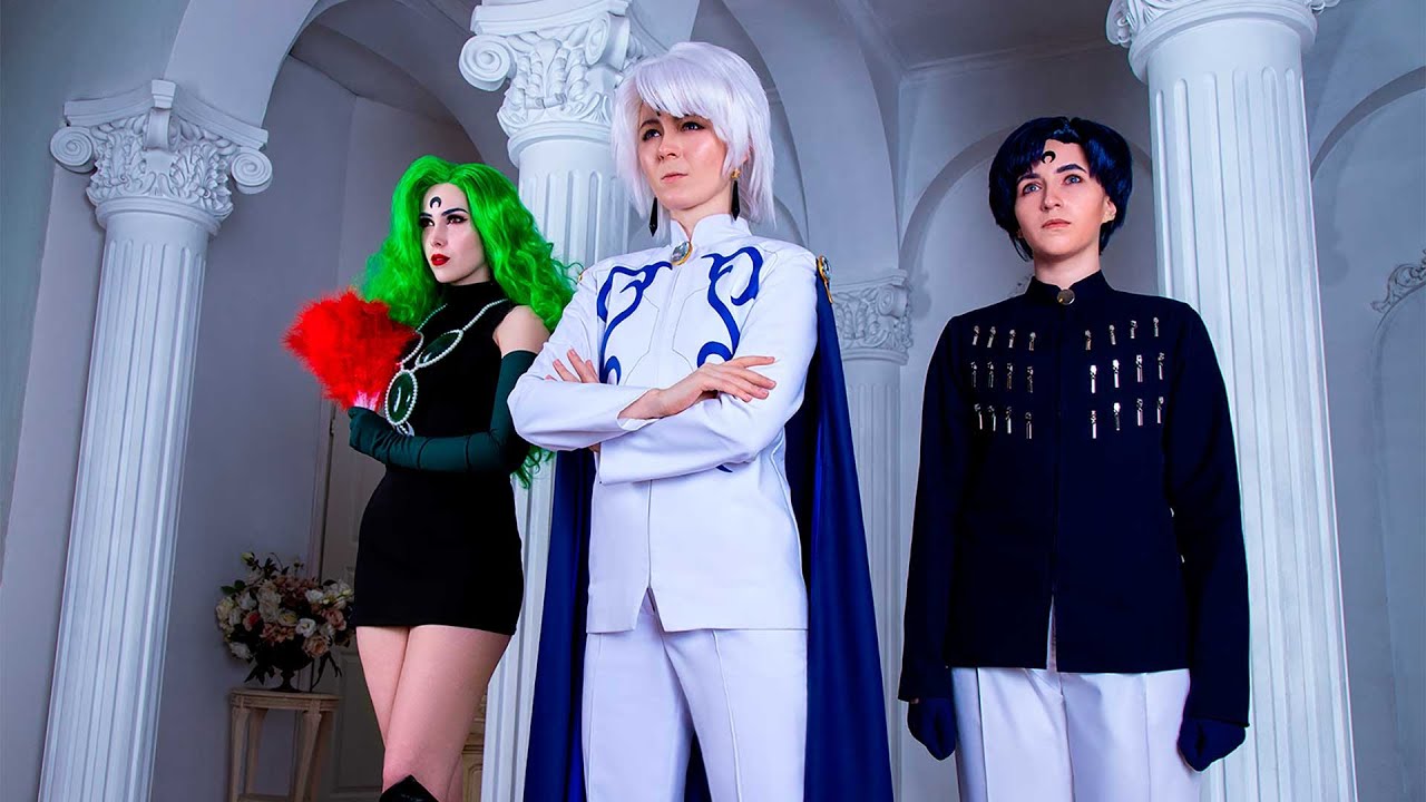 Sailor Moon cosplay. Black Moon Clan | Сейлор Мун косплей. Клан Чёрной Луны. Ши-Тенно